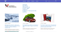 Desktop Screenshot of caa.gov.al