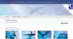 Desktop Screenshot of caa.co.uk