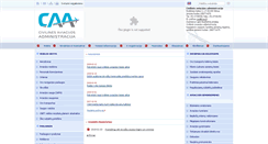 Desktop Screenshot of caa.lt
