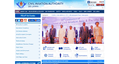 Desktop Screenshot of caa.lk