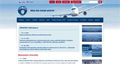 Desktop Screenshot of caa.cz