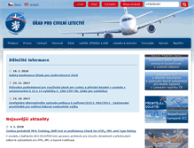Tablet Screenshot of caa.cz